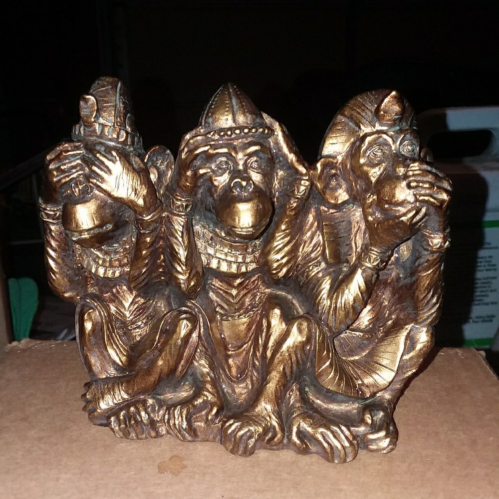 Three wise monkeys